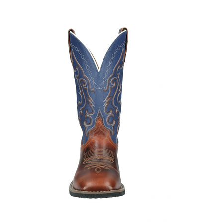 Smoky Mountain Mens Houston Square Toe Leather Boots