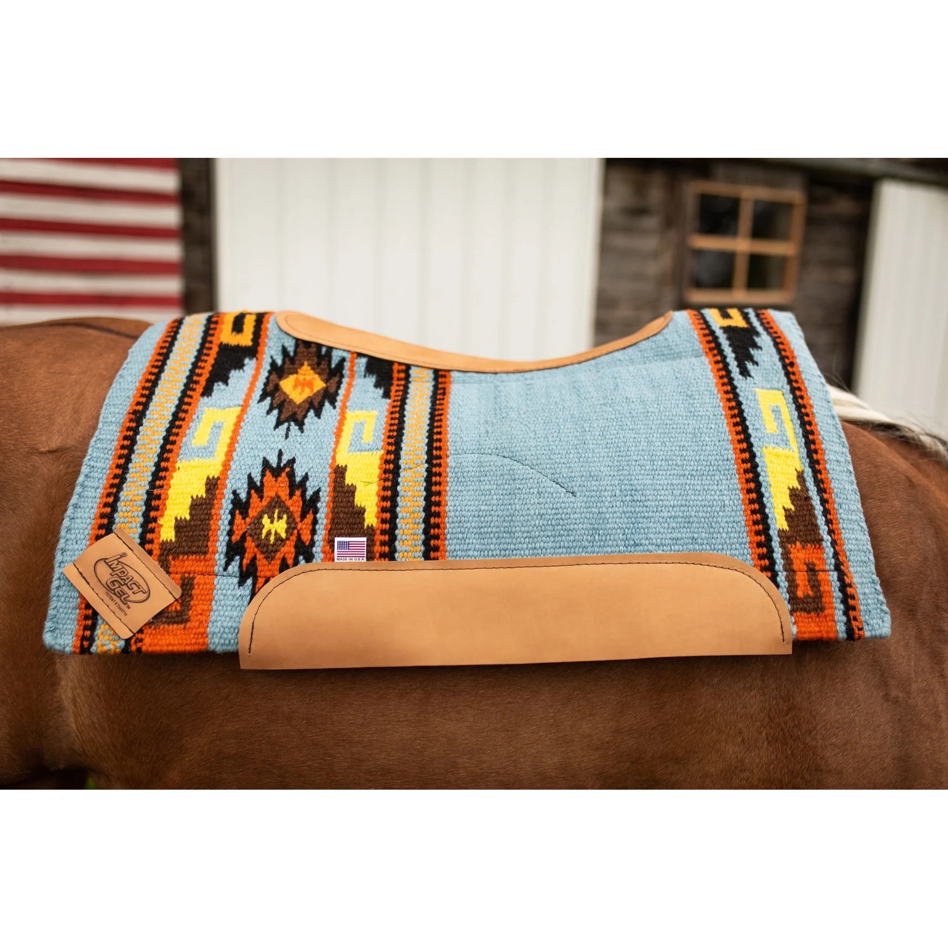 Impact Gel Gone with the Wind Contour Cut Saddle Pad