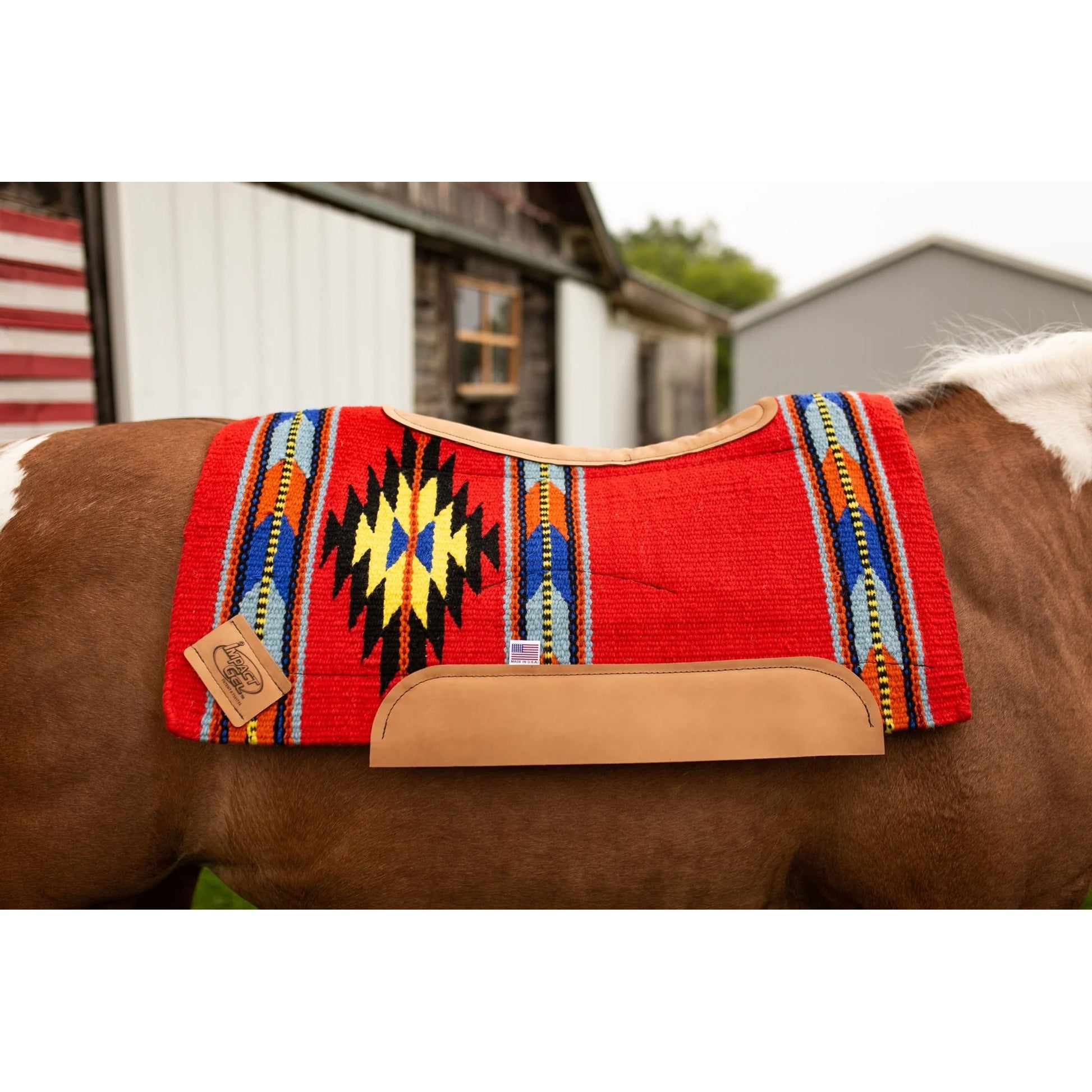 Impact Gel Gone with the Wind Contour Cut Saddle Pad