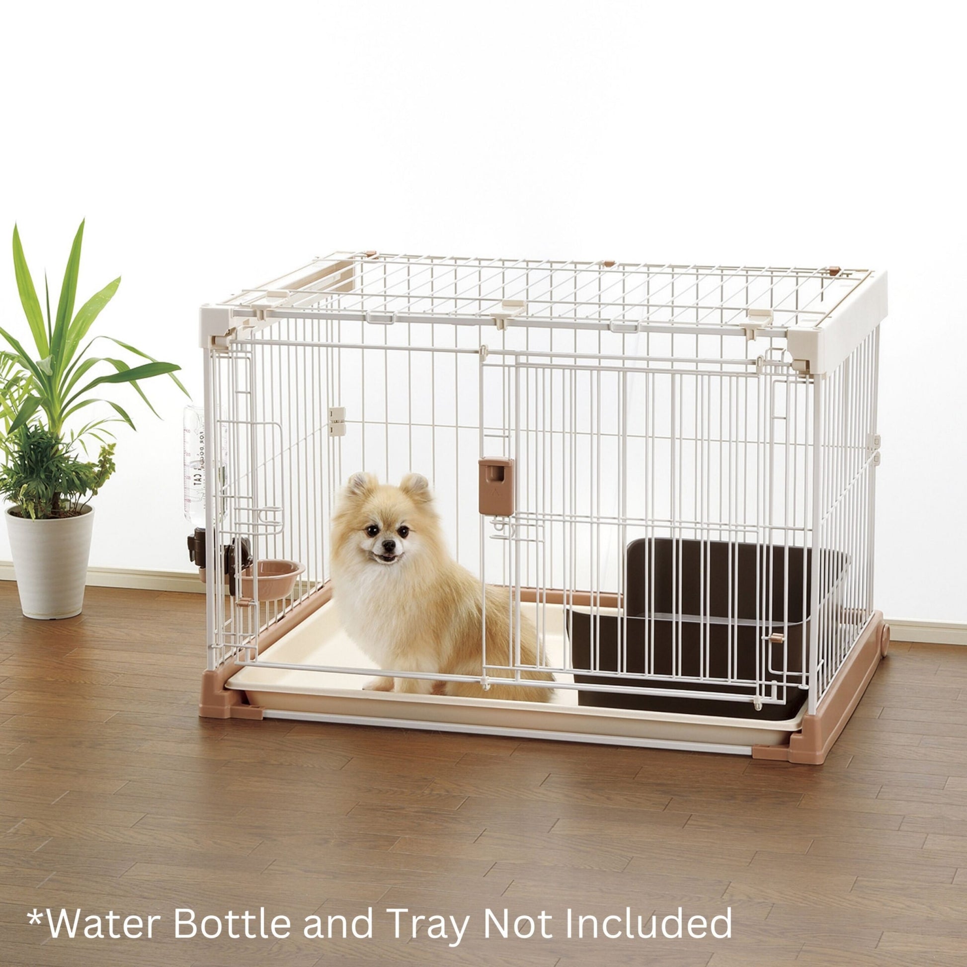 Richell Easy-Open 3-Way Door Pet Wire Crate