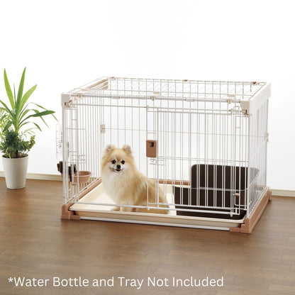 Richell Easy-Open 3-Way Door Pet Wire Crate