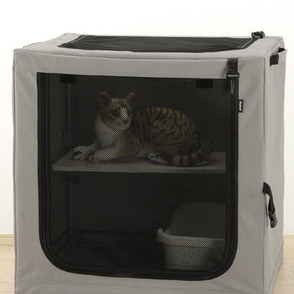 Richell Portable Folding Travel Cat Condo