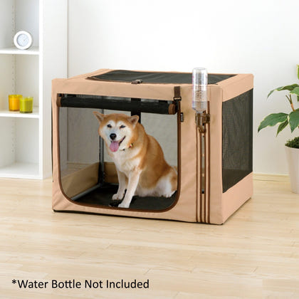 Richell Foldable Travel 3-Way Pet Crate