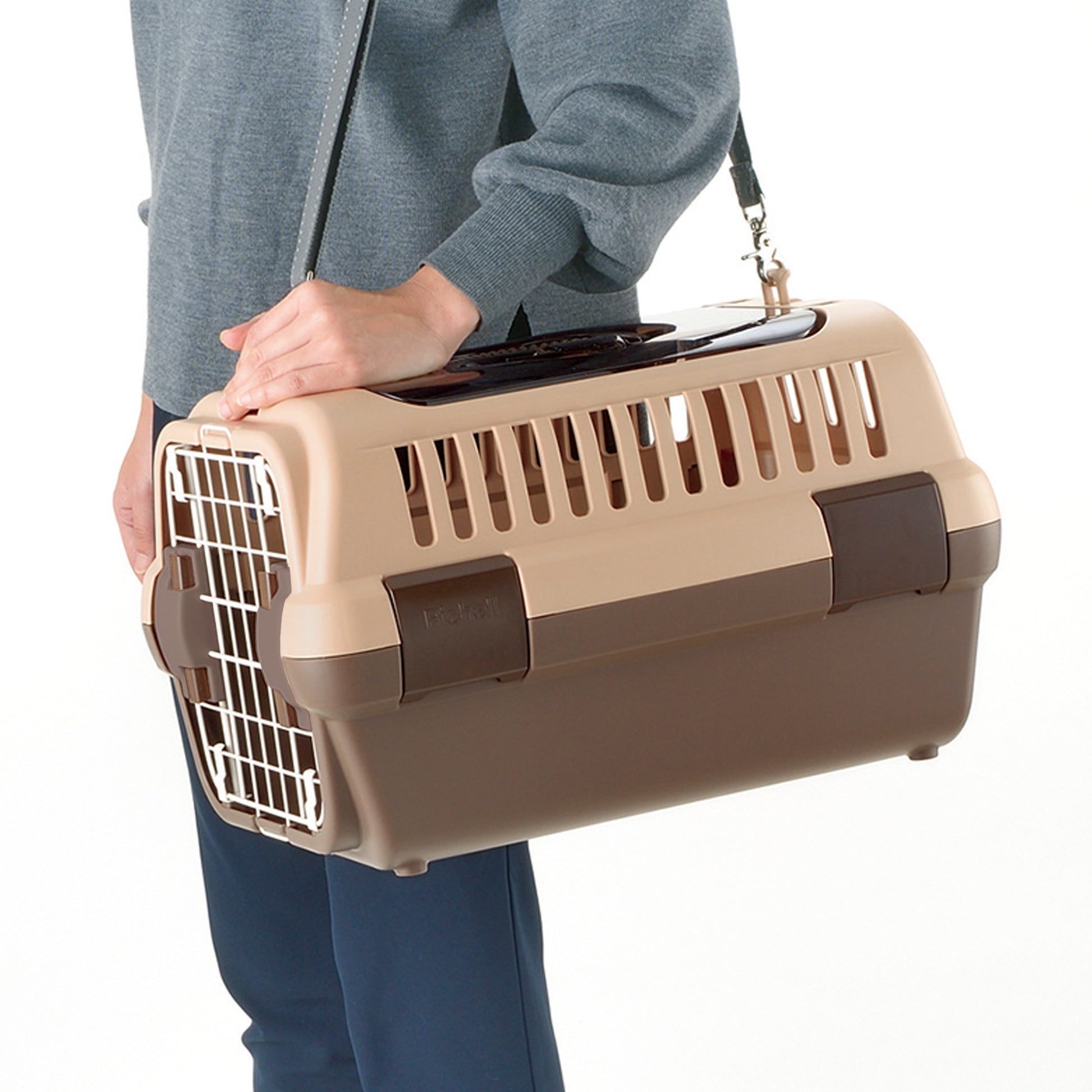 Richell Double Door Pet Carrier