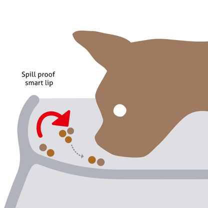 Richell Raised Dog Bowl