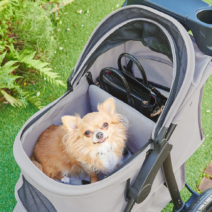 Richell Easy Collapsible Jogging Pet Stroller