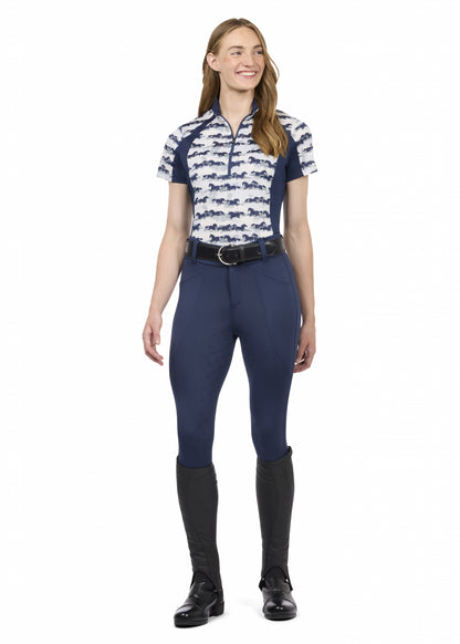 Kerrits EquiBreeze Ice Fil Short Sleeve Shirt - Print