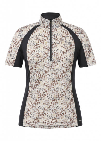 Kerrits EquiBreeze Ice Fil Short Sleeve Shirt - Print