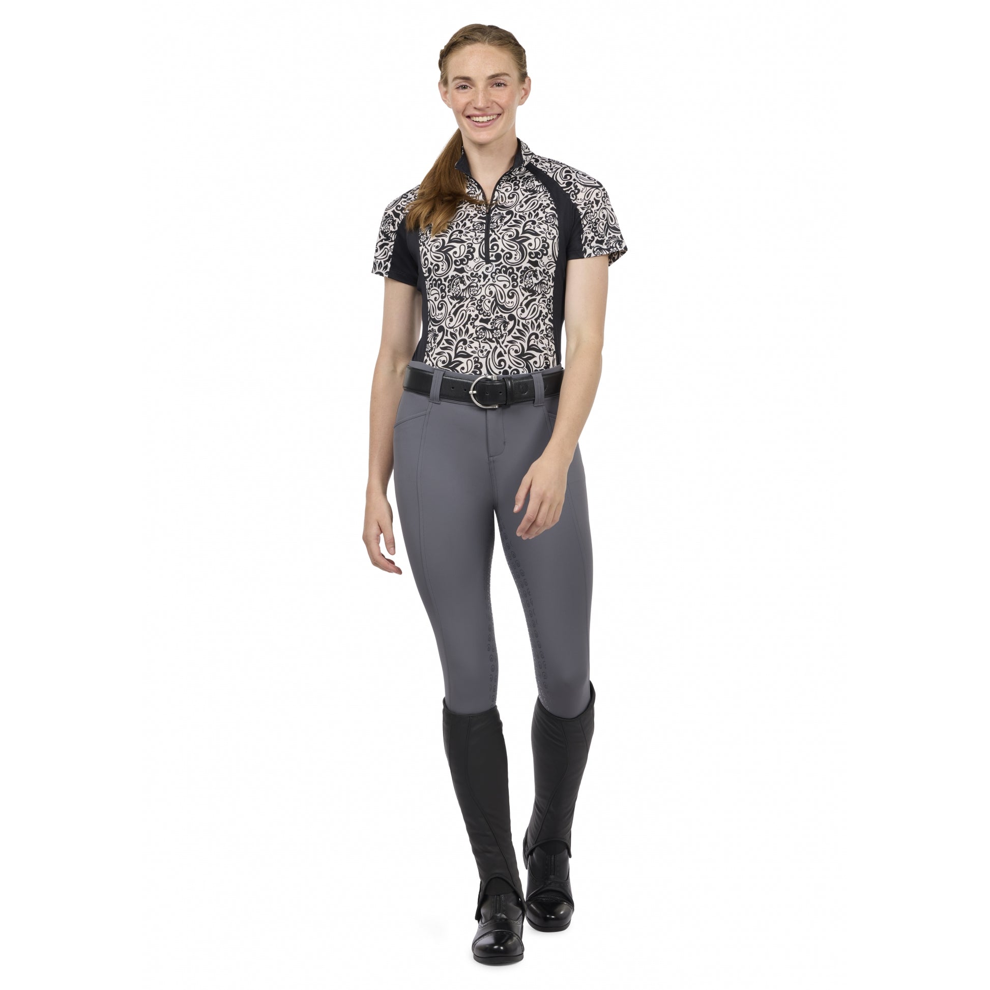 Kerrits EquiBreeze Ice Fil Short Sleeve Shirt - Print