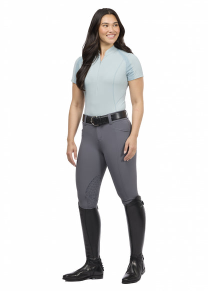 Kerrits Precision Short Sleeve Quarter Zip Tech Top
