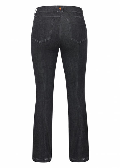 Kerrits Stretch Denim Silicone Knee Patch Bootcut Riding Pants - Tall