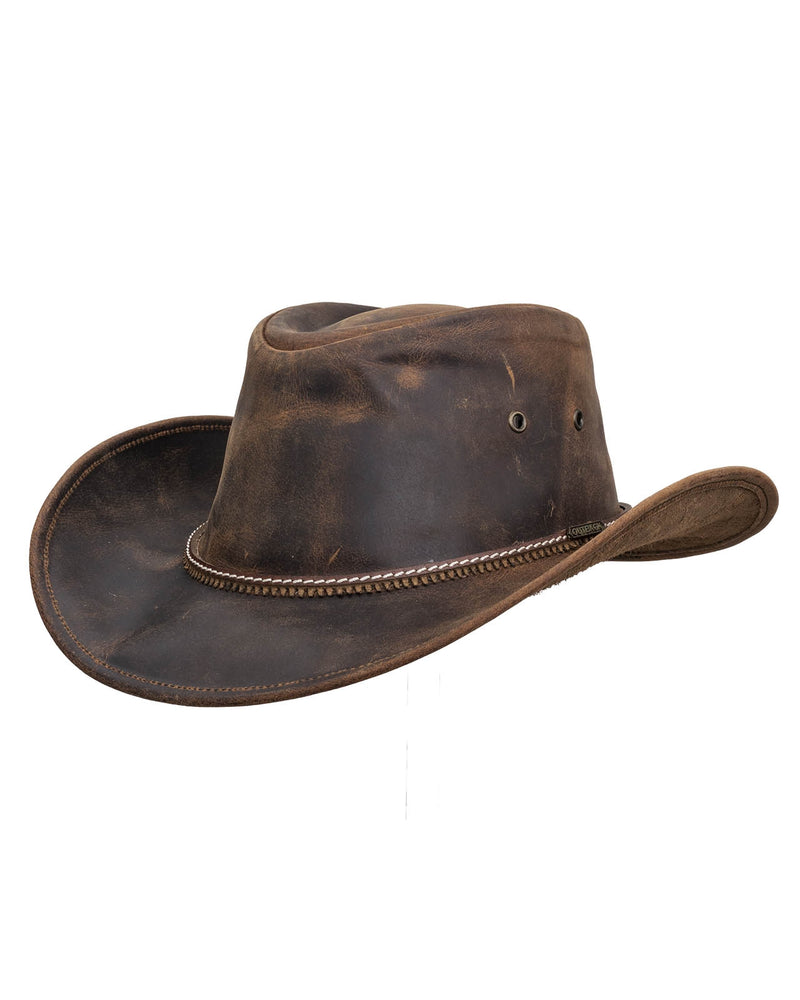 Outback Trading Pardoner Leather Hat