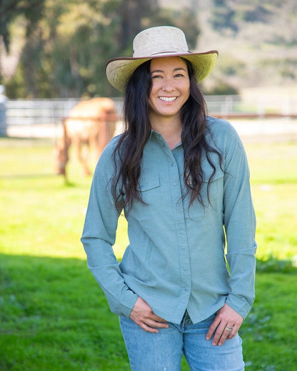 Outback Trading Ladies Sierra Snap Bamboo Shirt