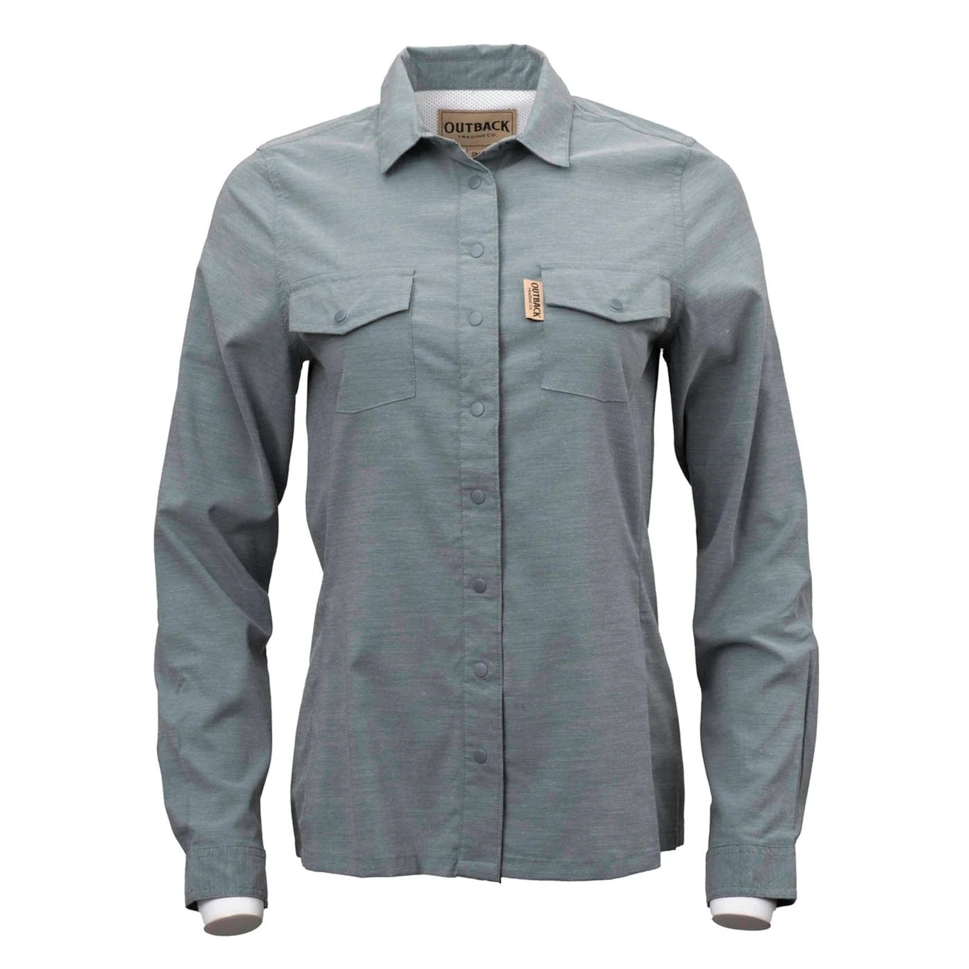 Outback Trading Ladies Sierra Snap Bamboo Shirt