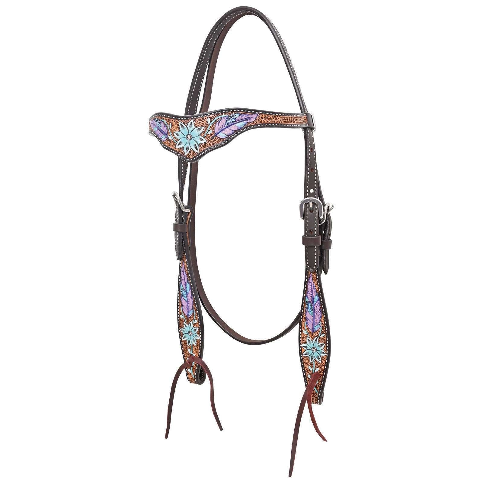 Circle Y Light As A Feather Browband