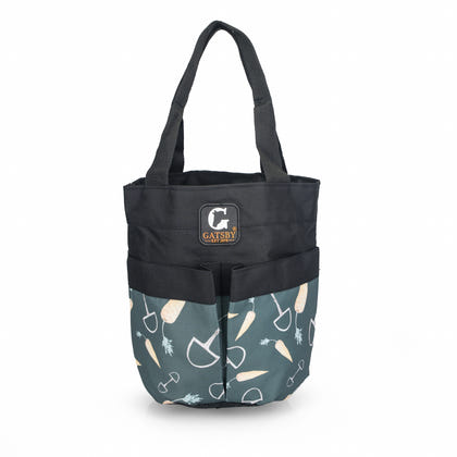 Gatsby Print Nylon Stable Tote with Mesh Bottom