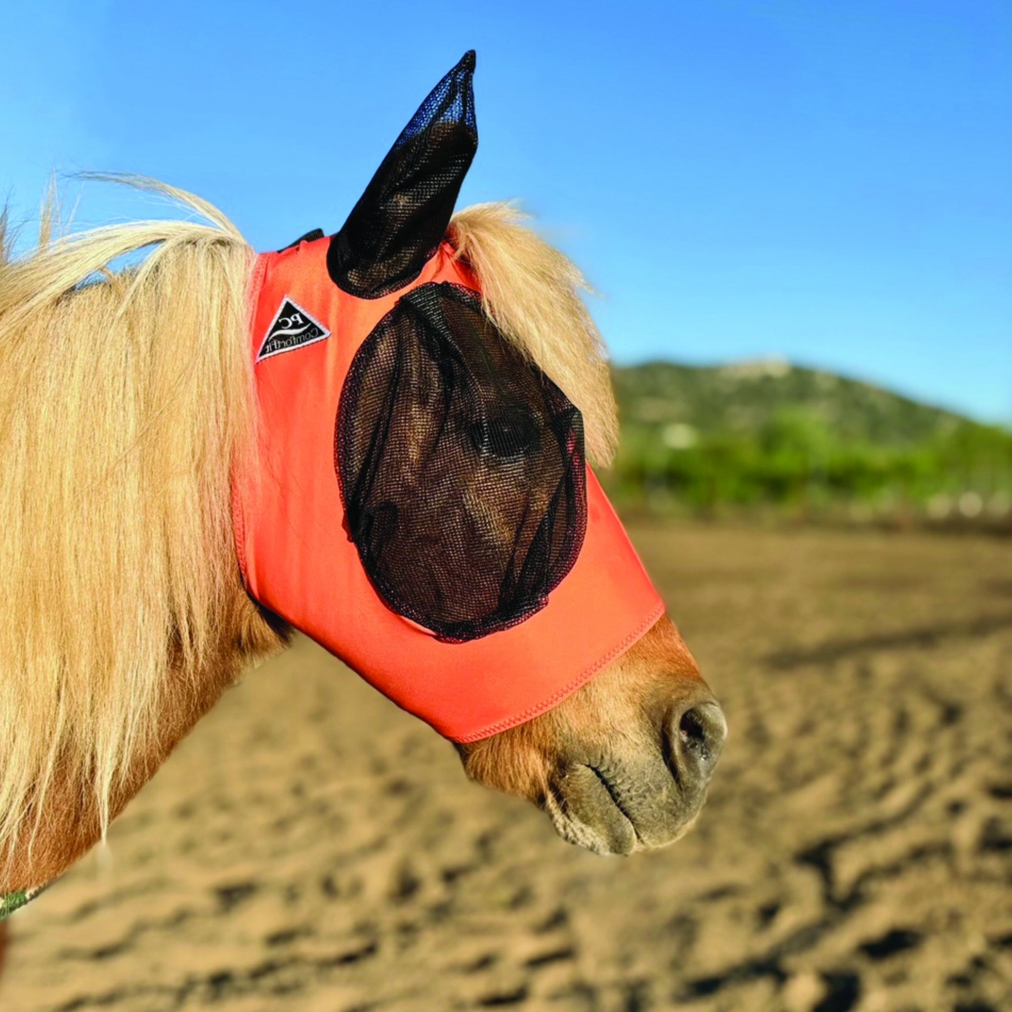 Professionals Choice ComfortFit Fly Mask Solid