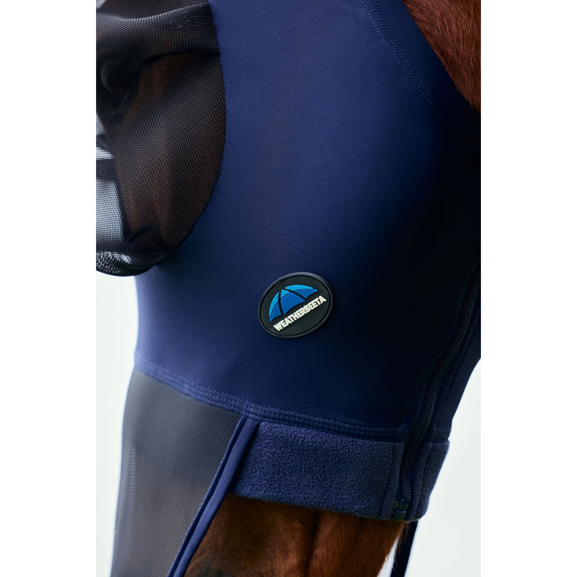 Weatherbeeta ComFiTec Luxe Stretch Fly Mask with Ears & Nose