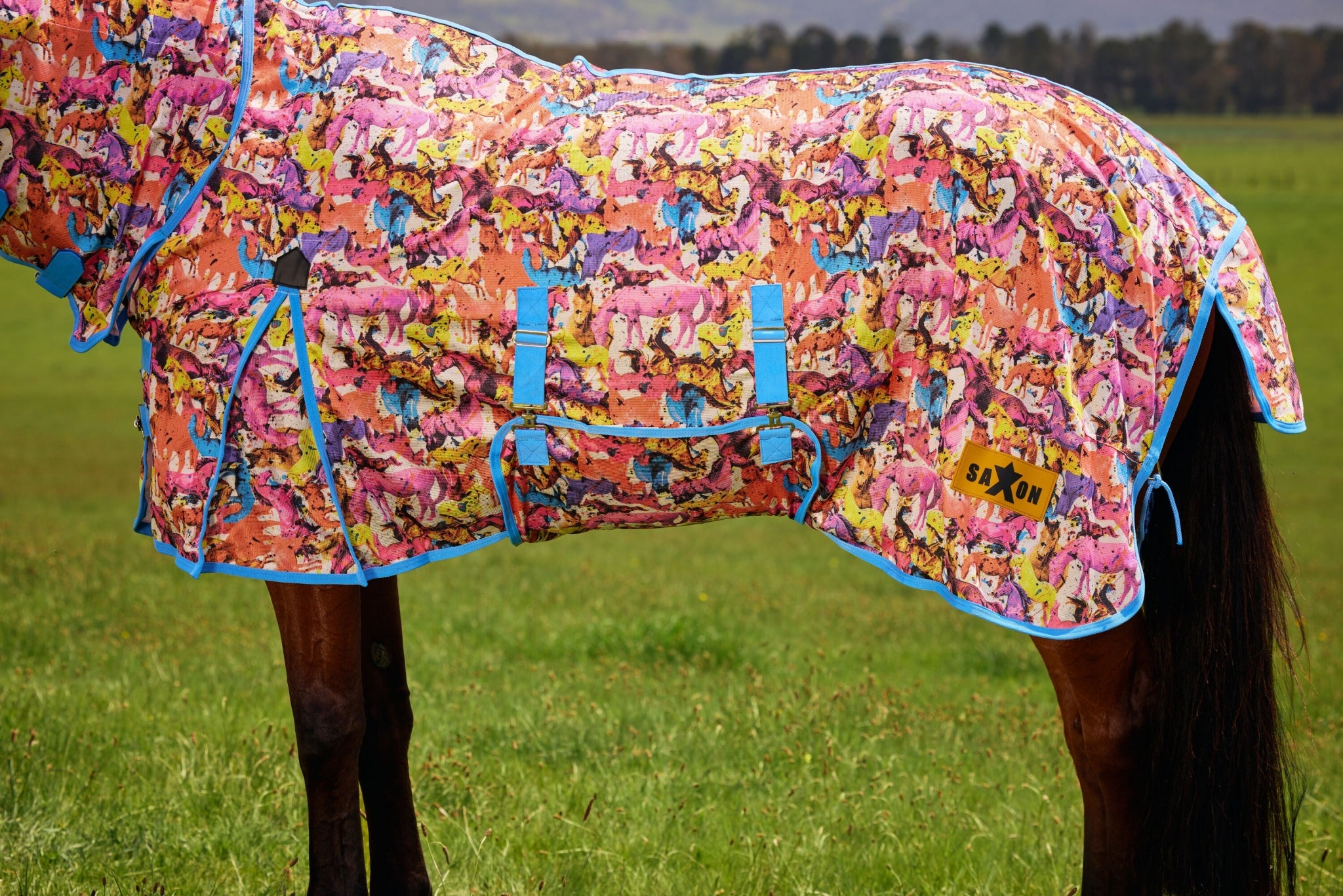 Saxon Mesh Combo Neck Fly Sheet