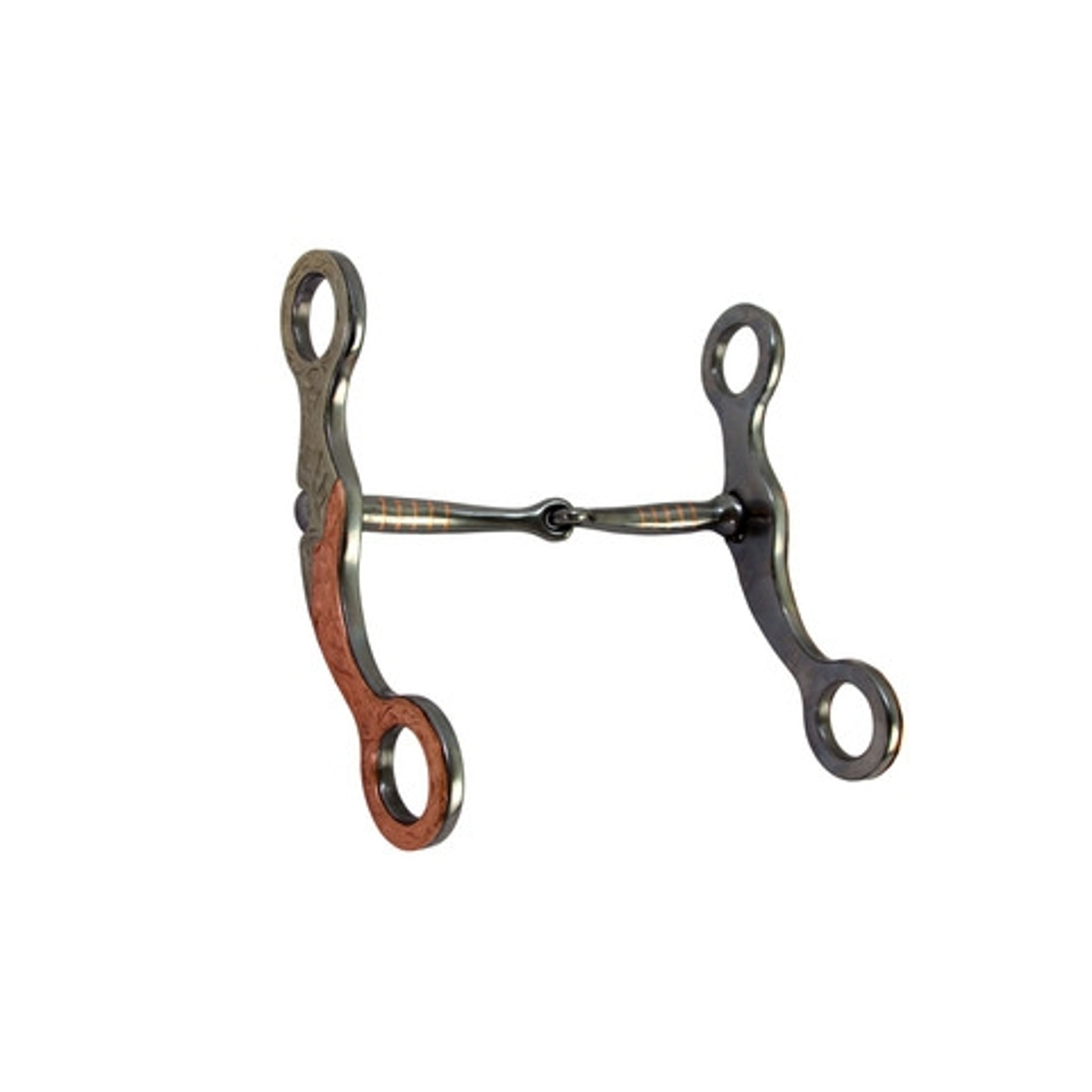 Essential Teardrop Short Shank Twisted Snaffle Mouth Bit