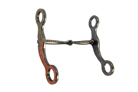 Essential Teardrop Short Shank Twisted Snaffle Mouth Bit
