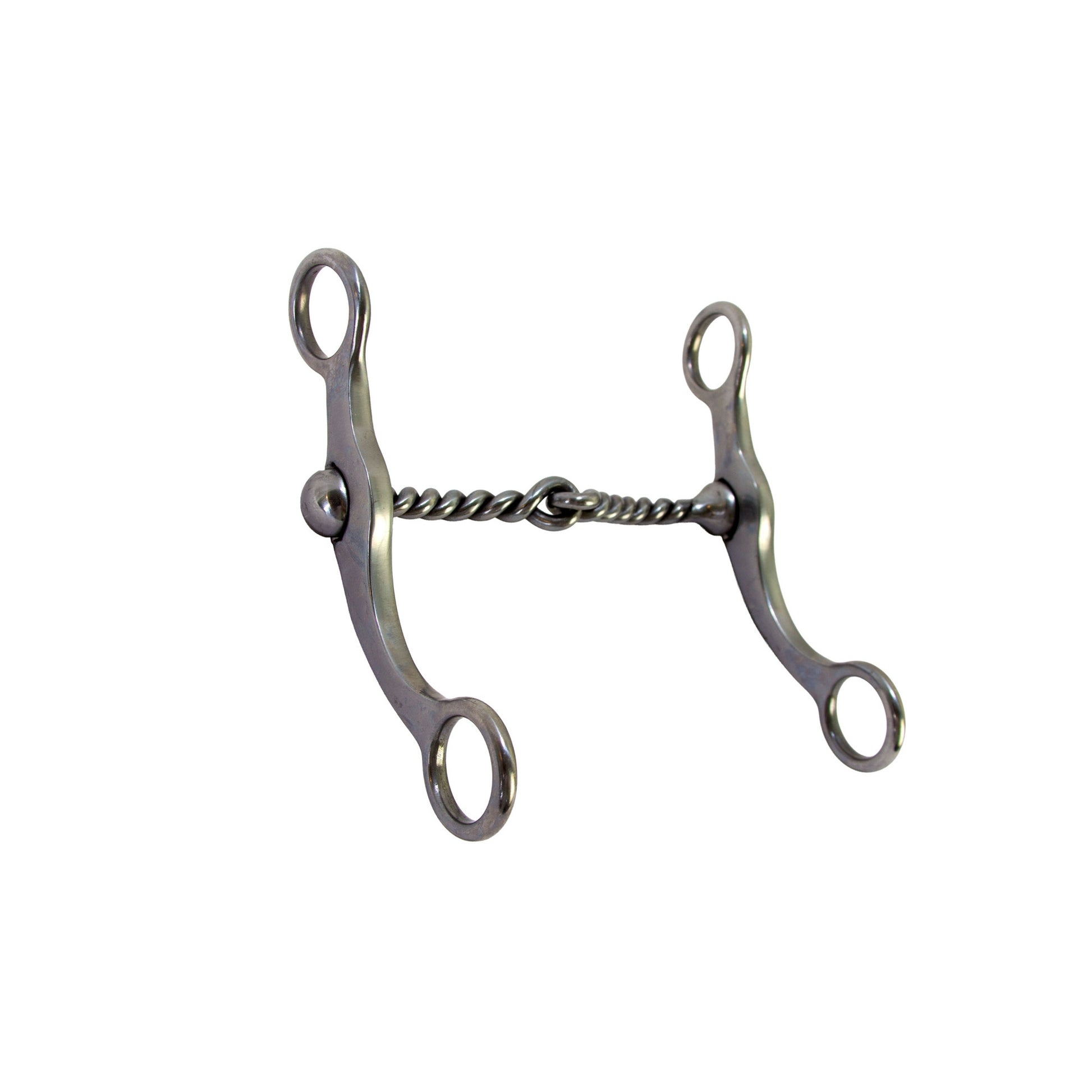 Essential Short Shank Twisted Snaffle Mouth Bit