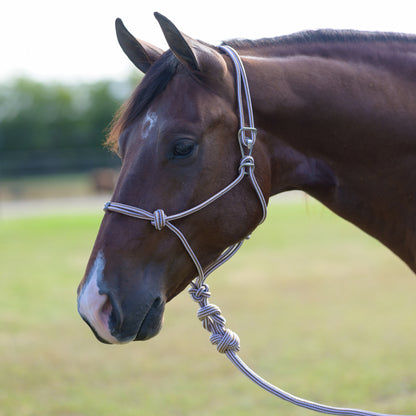 Professionals Choice Easy On Rope Halter with Lead