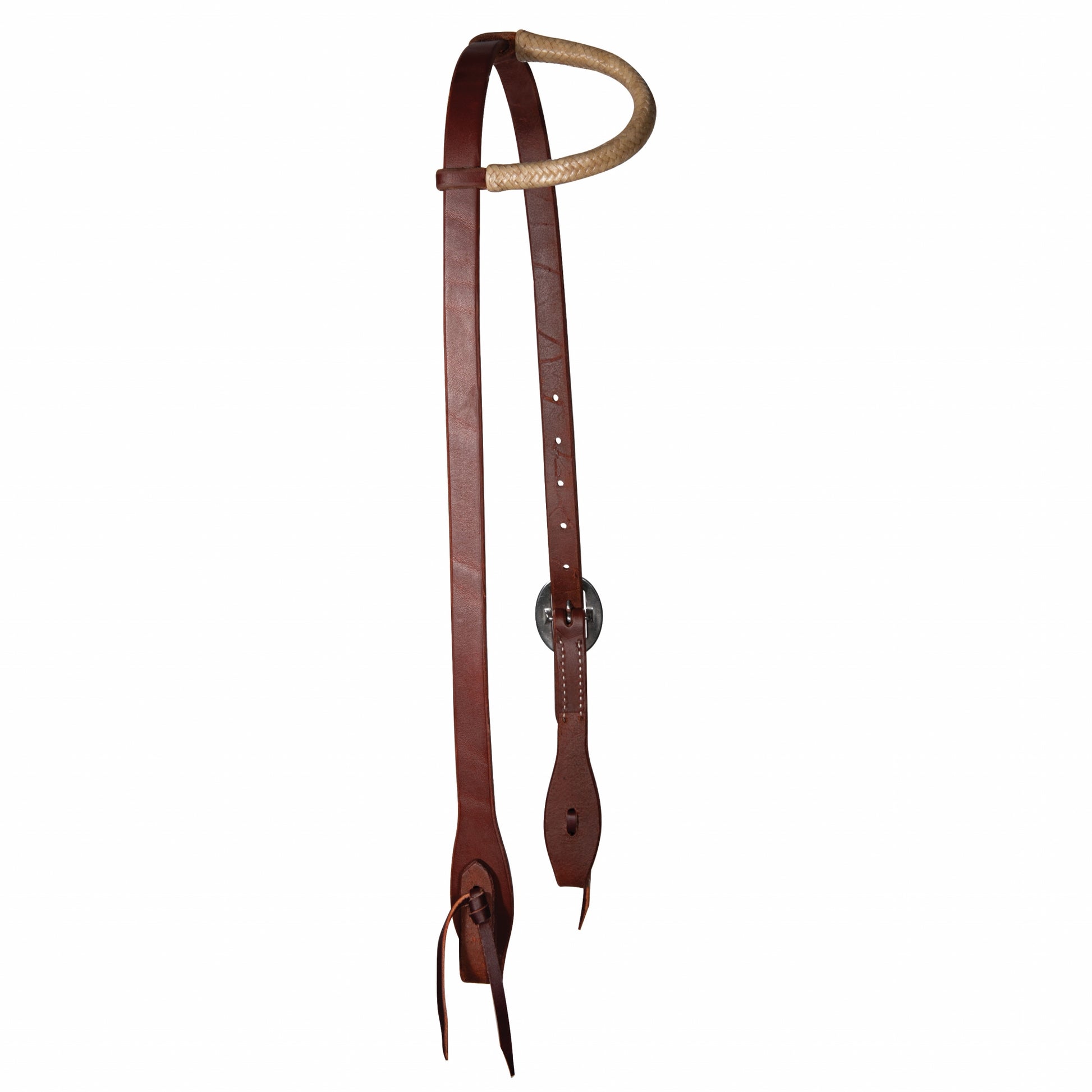 Professionals Choice Ranch Rawhide Trimmed 3/4" 1 Ear Headstall