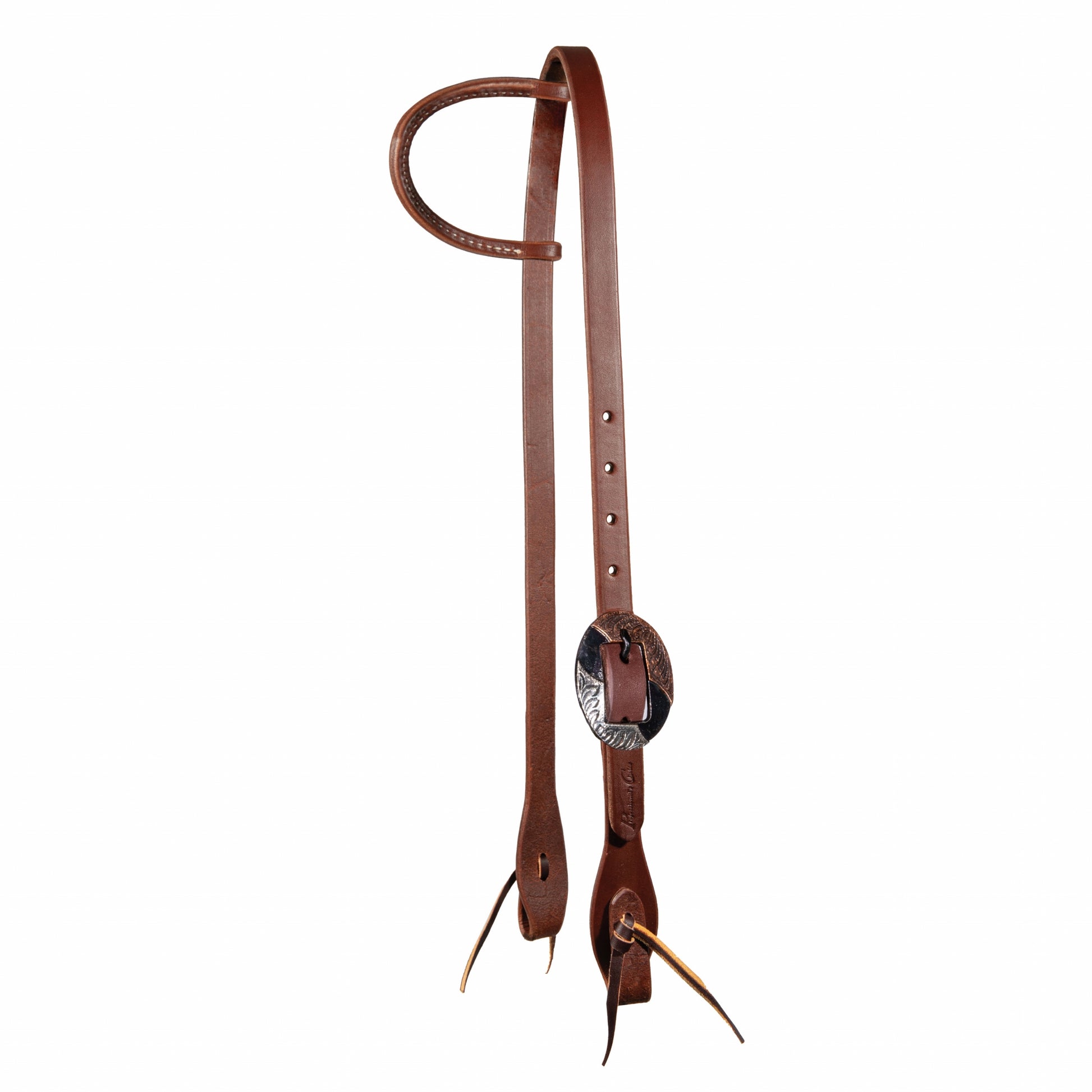 Professionals Choice Ranch 3/4" Rolled One Ear Headstall