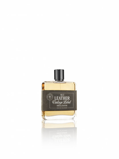 No. 2 Leather Vintage Label Small Batch