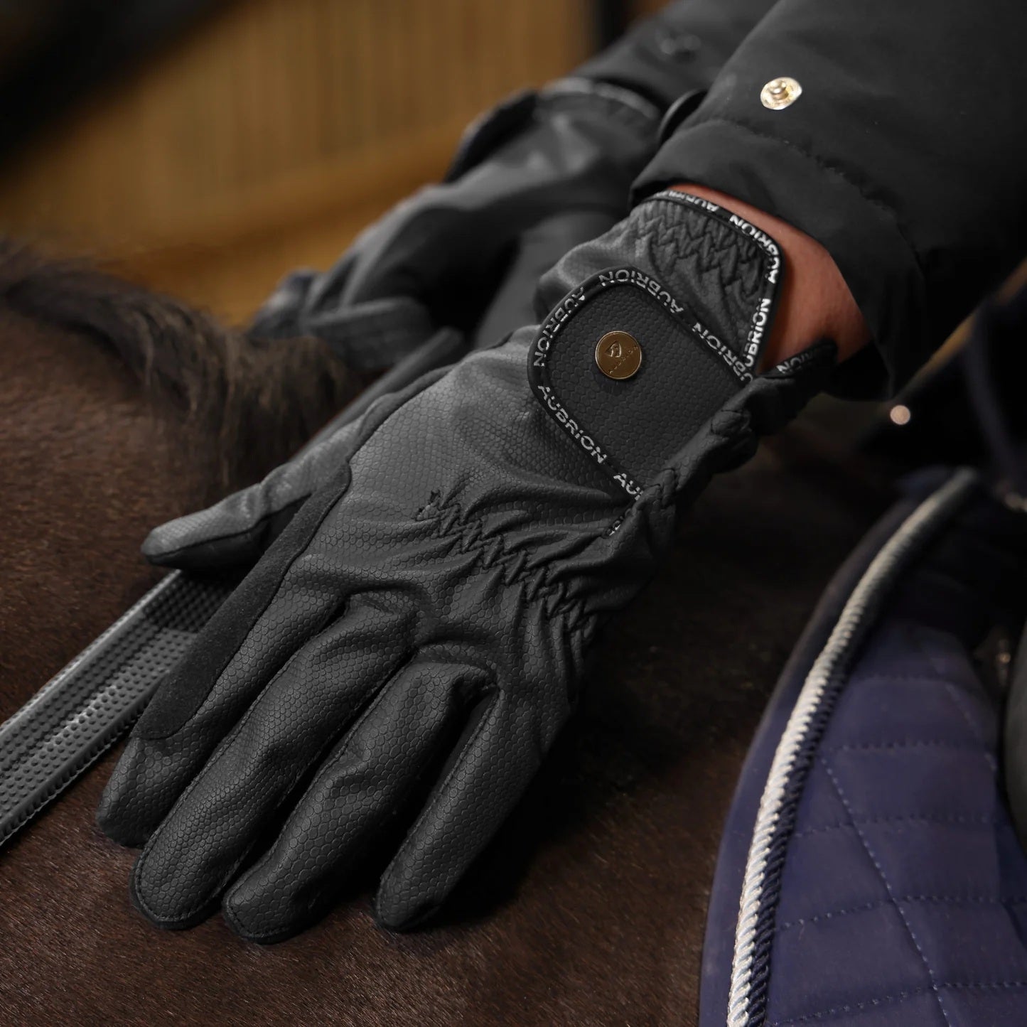 Shires Aubrion Stadium Riding Gloves