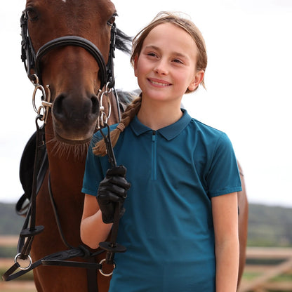 Shires Aubrion Kids React Tech Polo