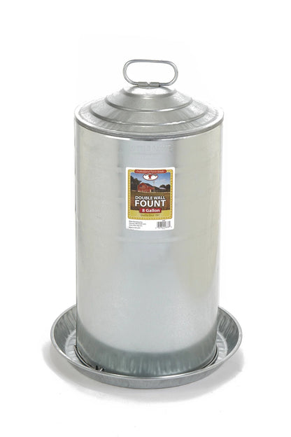 Galvanized Double Wall Founts
