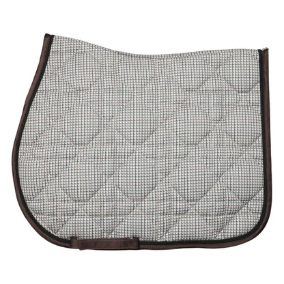 Dapplebay Heirloom Bay Houndstooth Jump Saddle Pad