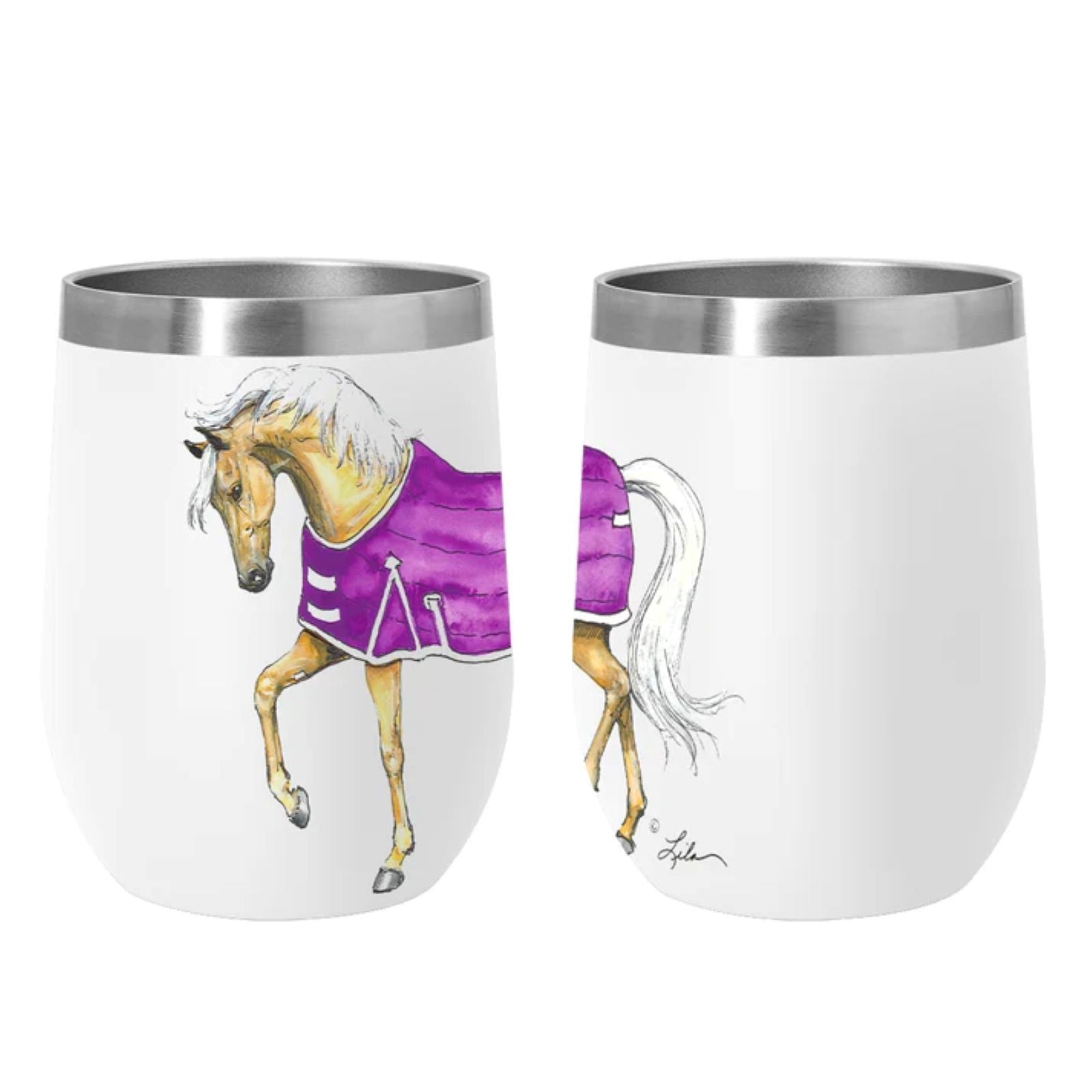 AWST Int'l Lila Stainless Steel Wine Tumbler