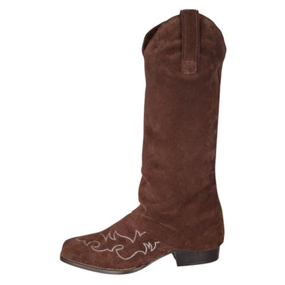 TuffRider Laureate Luxe Western Suede Boots