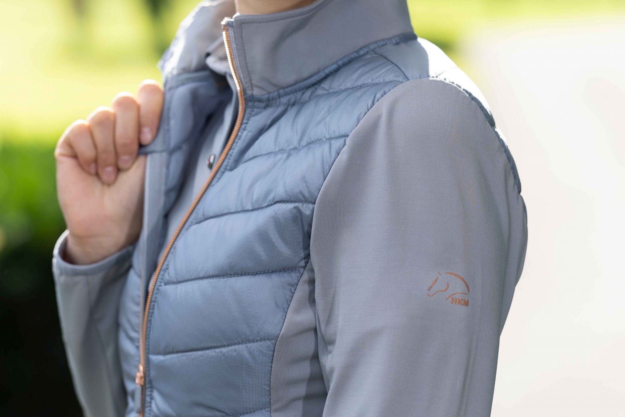 HKM Ladies Prag Jersey/Nylon Jacket