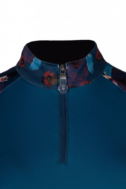 HKM Ladies Essentials Flower Functional Shirt