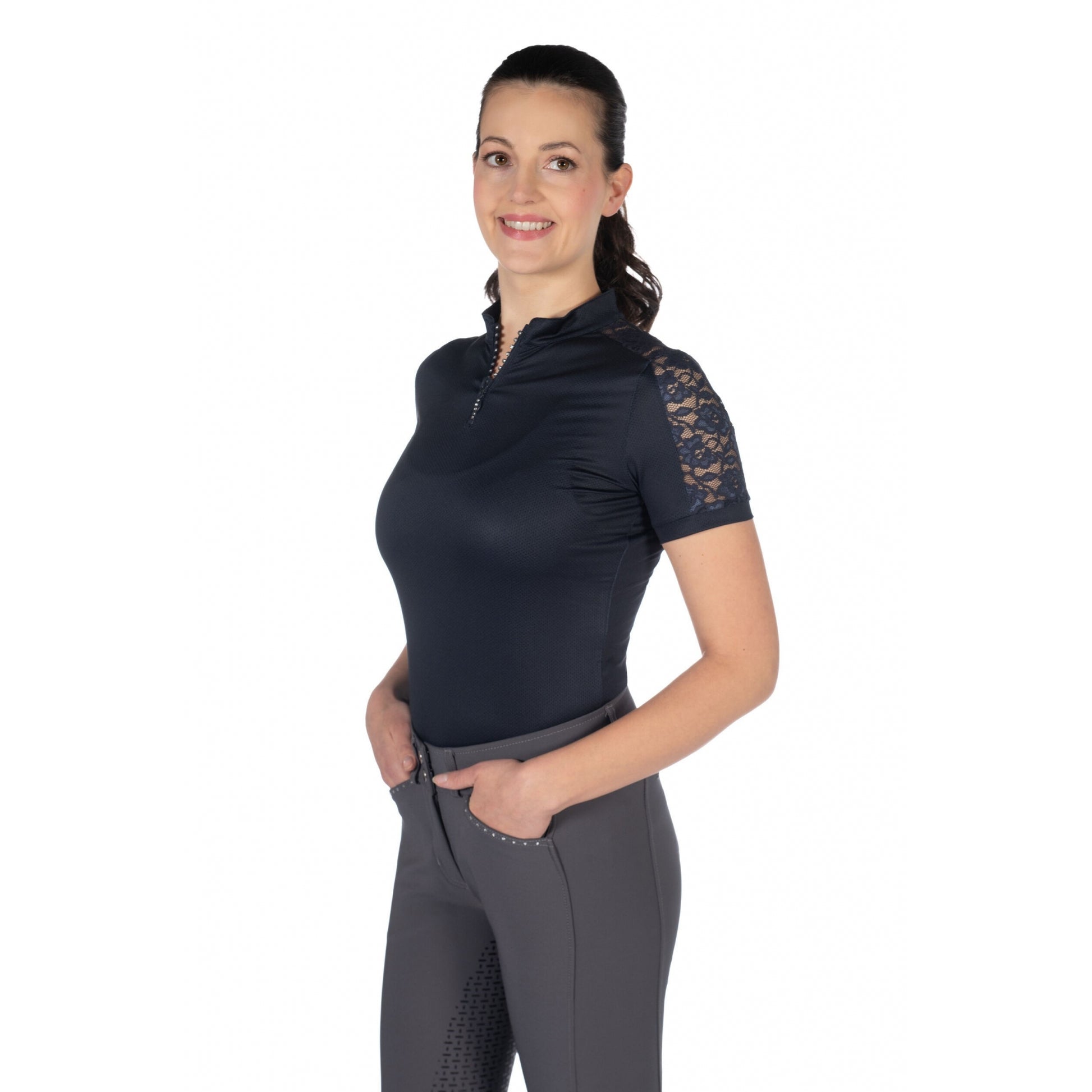 HKM Ladies Nelly Short Sleeve Functional Shirt