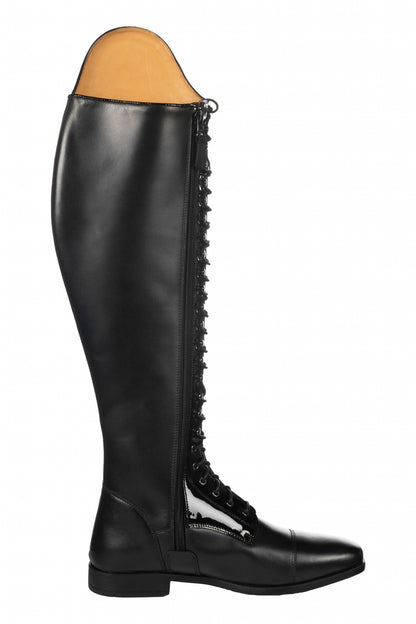 HKM Ladies Amalfi Lack Riding Boots Standard Length/Width