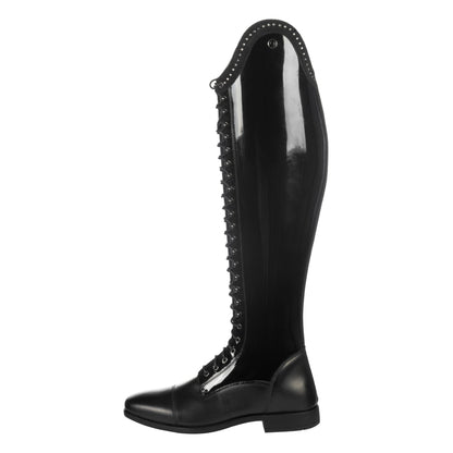 HKM Ladies Amalfi Lack Riding Boots Standard Length/Width