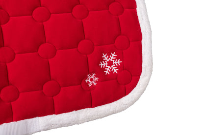HKM Christmas Dressage Saddle Pad
