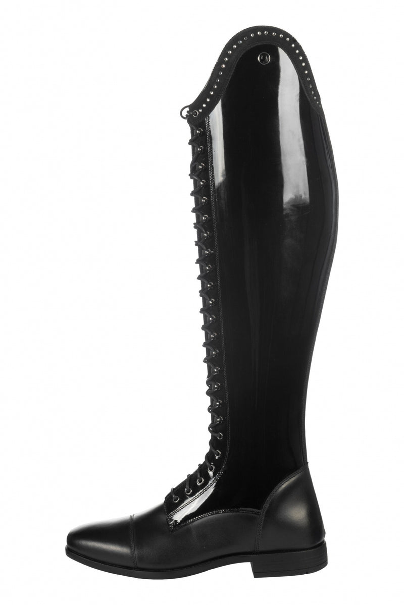 HKM Ladies Amalfi Lack Riding Boots Long/Narrow Width