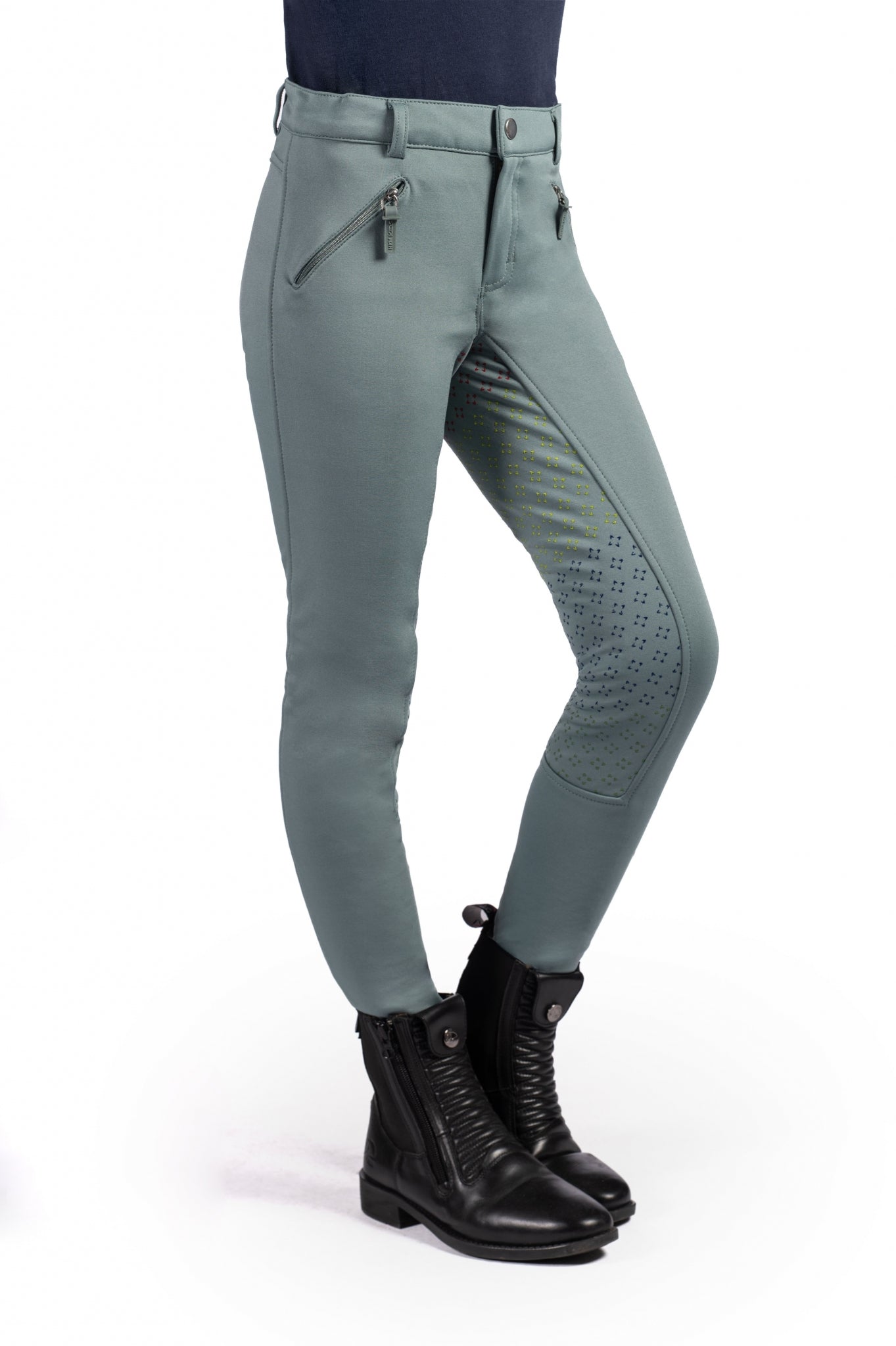 HKM Kids Mia Silicone Full Seat Riding Breeches