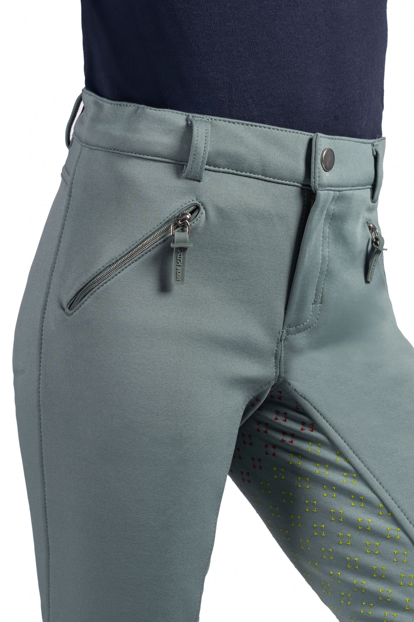 HKM Kids Mia Silicone Full Seat Riding Breeches