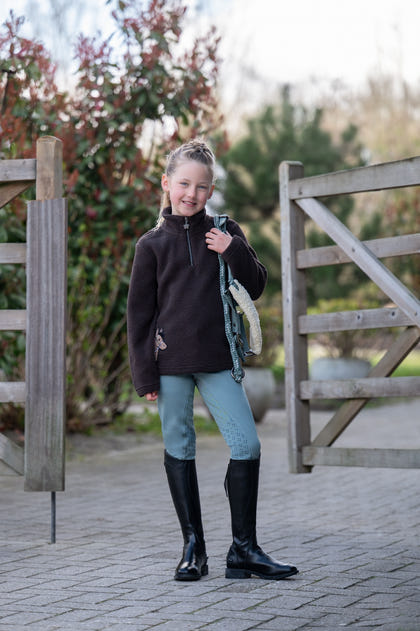 HKM Kids Mia Silicone Full Seat Riding Breeches
