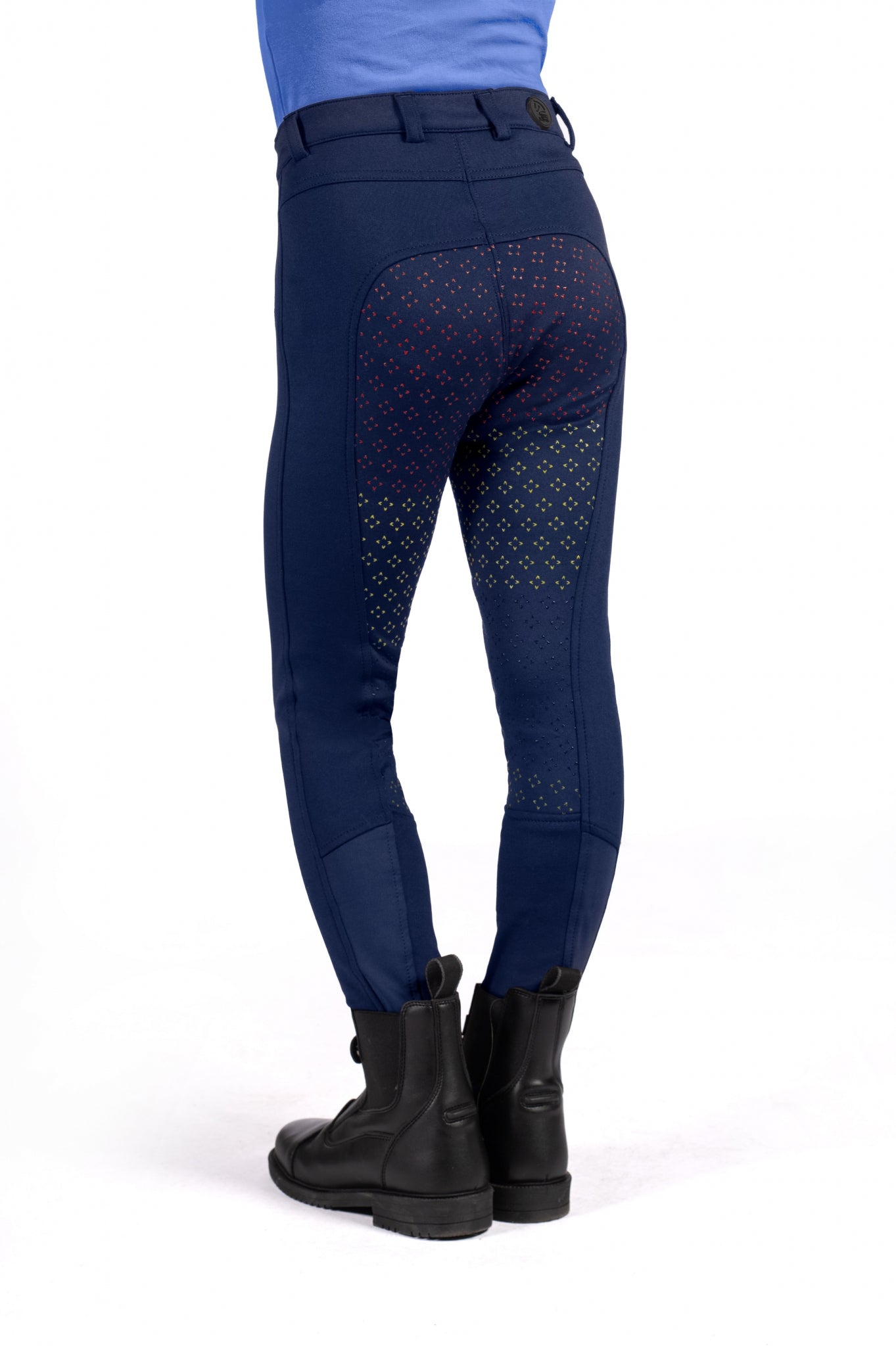 HKM Kids Mia Silicone Full Seat Riding Breeches