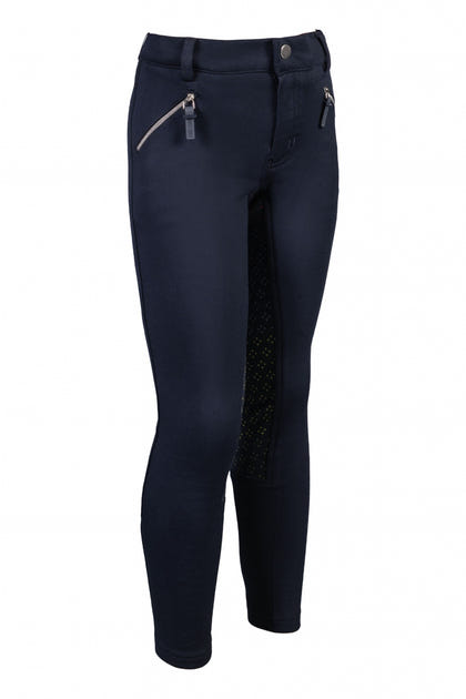 HKM Kids Mia Silicone Full Seat Riding Breeches