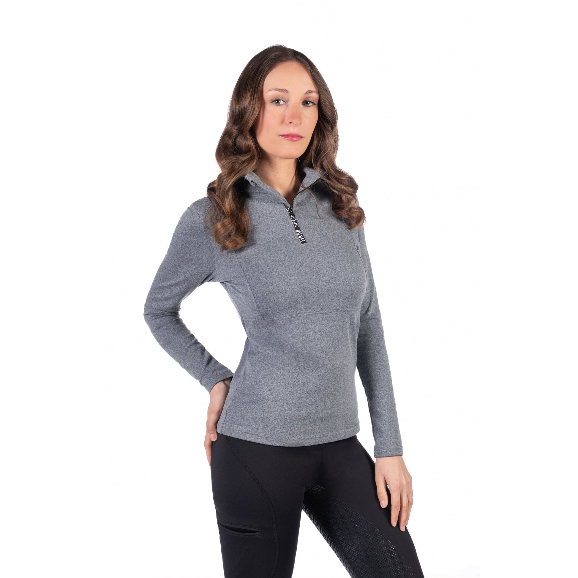 HKM Ladies Melange Supersoft II Functional Shirt