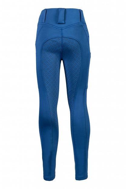HKM Kids Lana II- Style Silicone Full Seat Riding Leggings